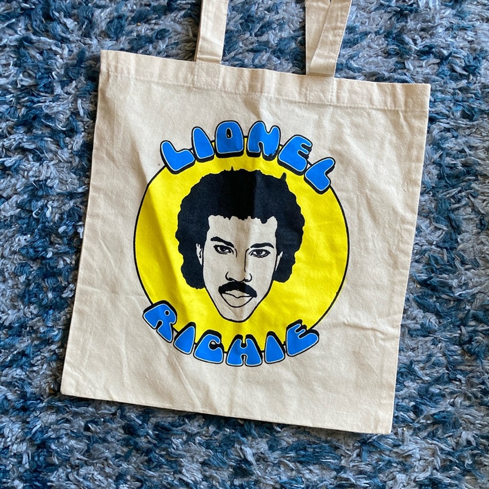 Lionel Richie Graphic Tote Bag